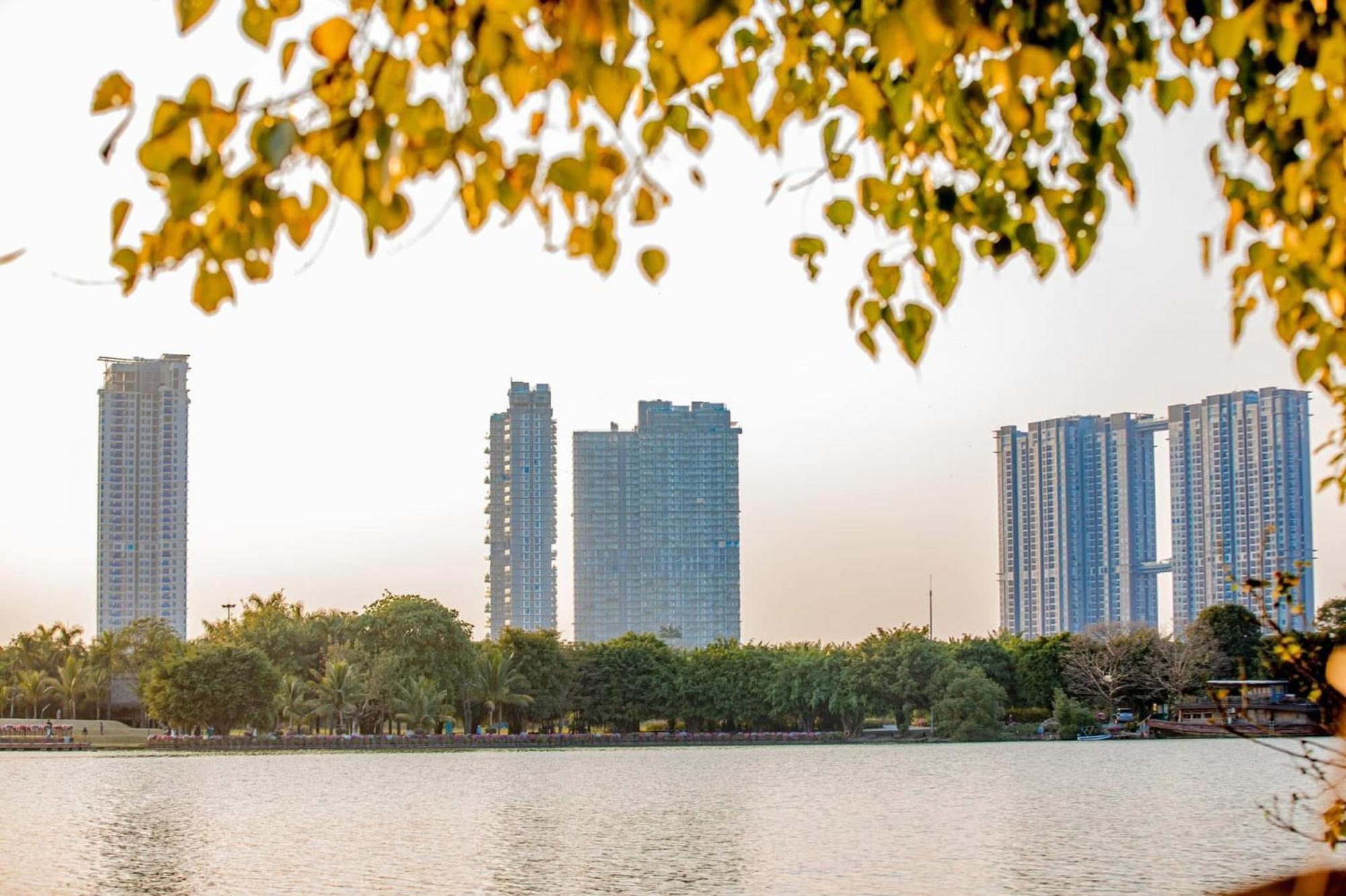 مبيت وإفطار Hung Yen Haven Park- Noi Nghi Binh An المظهر الخارجي الصورة