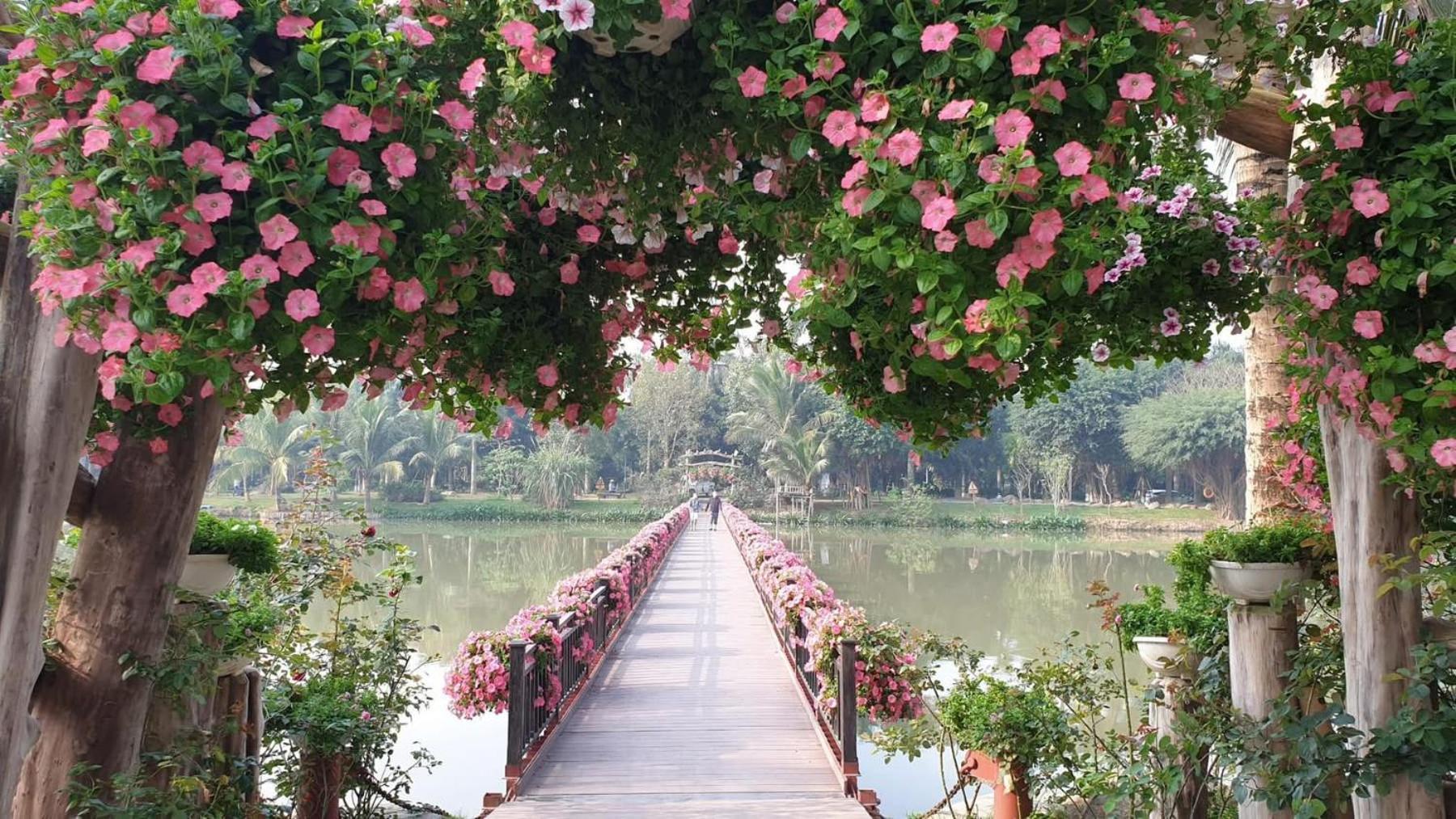 مبيت وإفطار Hung Yen Haven Park- Noi Nghi Binh An المظهر الخارجي الصورة